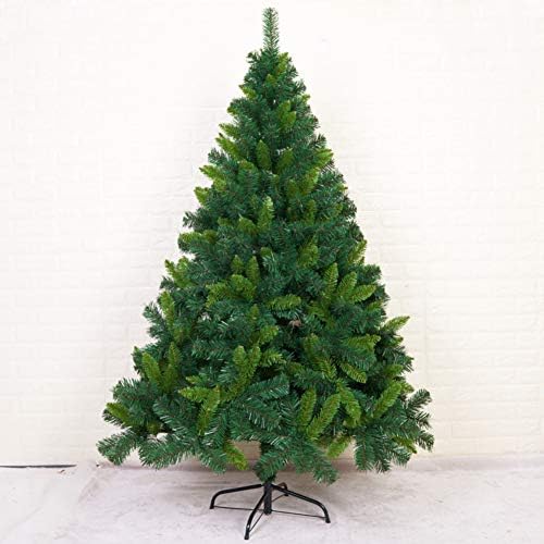 עץ חג המולד המלאכותי של DLPY Premium, Spruce Hinged Pine Tree PVC רגלי מתכת מוצקה מתפשטות אוטומטית לקישוט חג-6.8ft