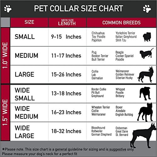 בלוקים רב-צבעוניים אבזם צווארון כלבים מרטינגייל, 1 מתאים לרווחה 9-15 צוואר