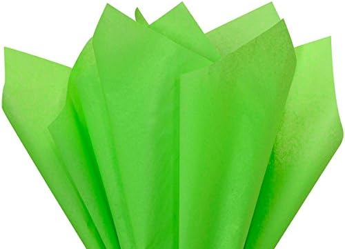 נייר טישו ירוק גרובי 15 איקס 20-100 גיליון חבילה פרימיום באיכות גבוהה רקמות א1 באקרו אספקה תוצרת ארה ב